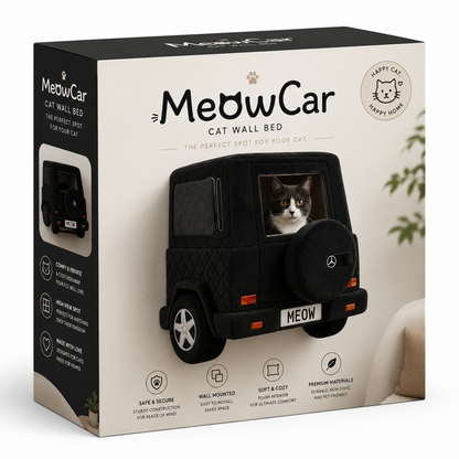 MeowCar™ - Luxury Bed