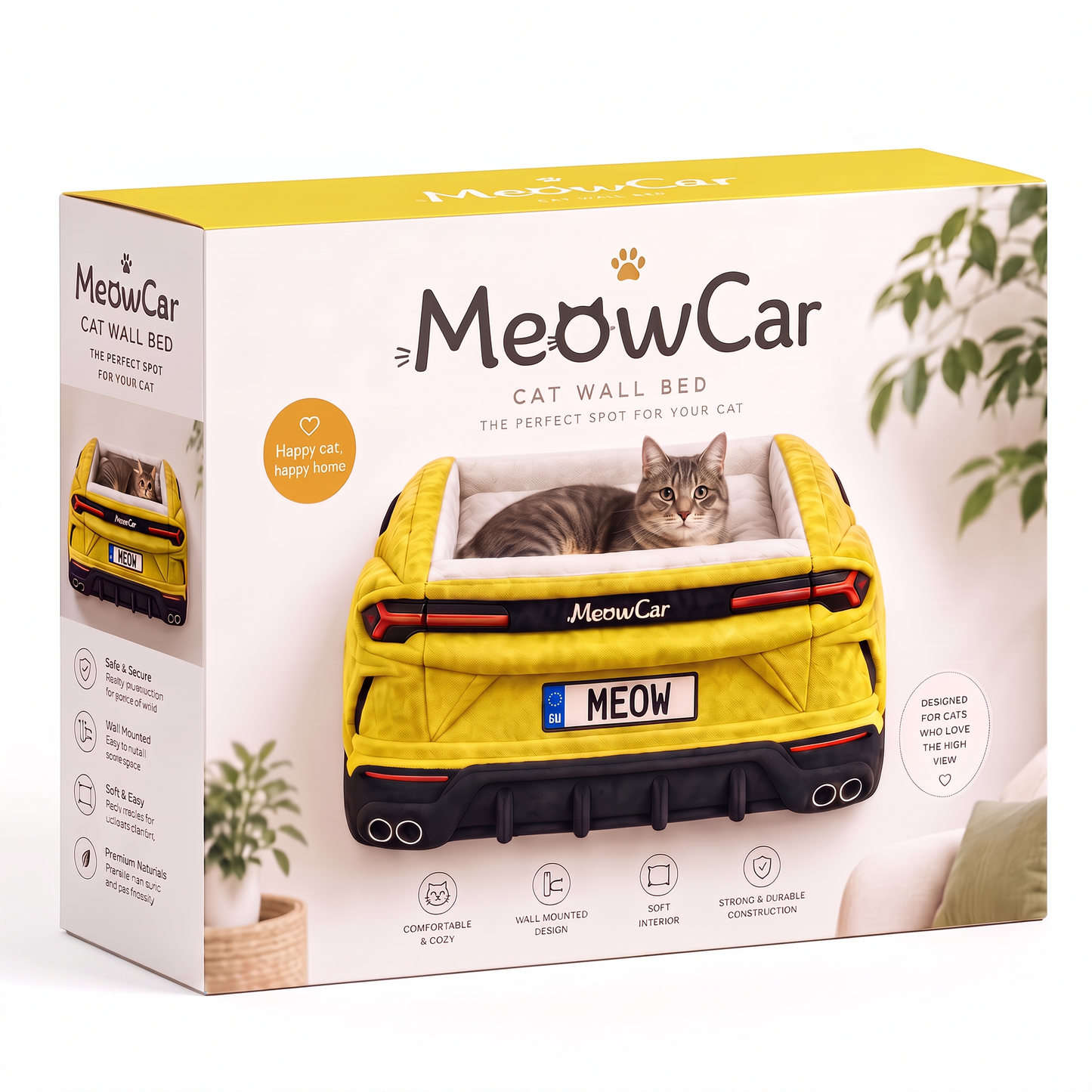 MeowCar™ - Luxury Bed