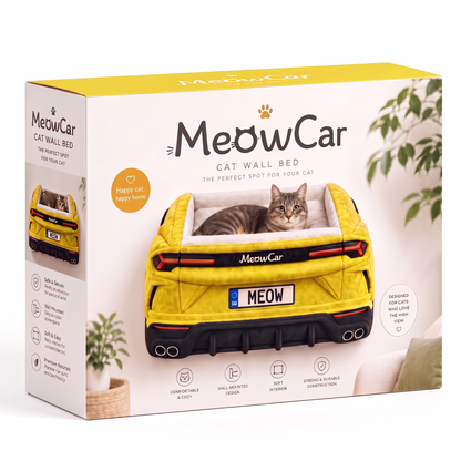 MeowCar™ - Luxury Bed